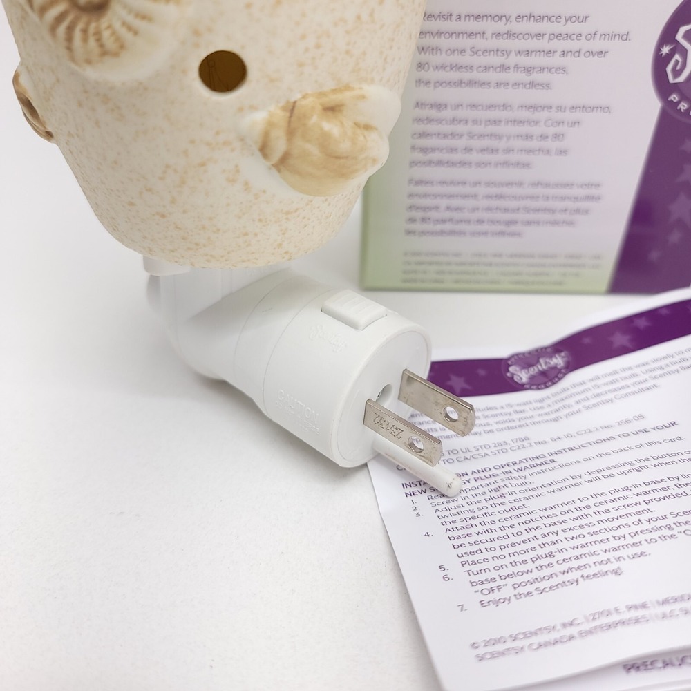 Scentsy‎ Seashells Wall Plug in Wax Warmer Authentic Portable TESTED - Picture 5 of 5